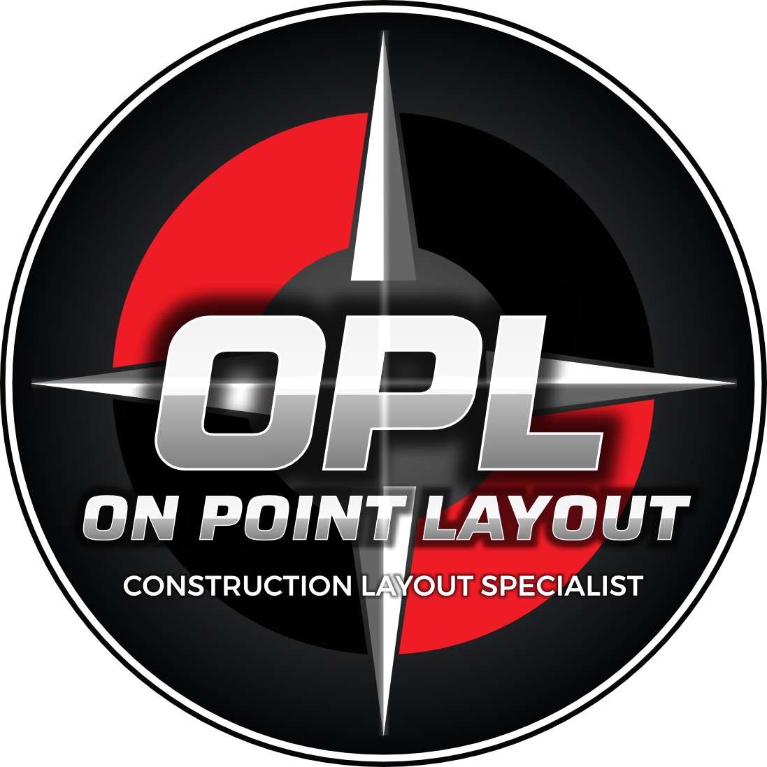 On Point Layout company logo - Florida construction layout and survey services